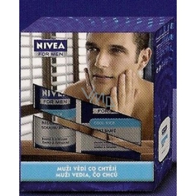Nivea Men Cool Kick pěna na holení 200 ml+ balzám po holení 100 ml kosmetická sada Nivea Men Cool Kick pěna na holení 200 ml+ balzám po holení 100 ml kosmetická sada