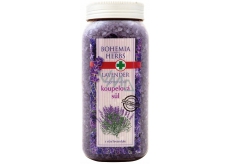 Bohemia Gifts Lawenda z ekstraktem z ziół regenerująca sól do kąpieli 900 g