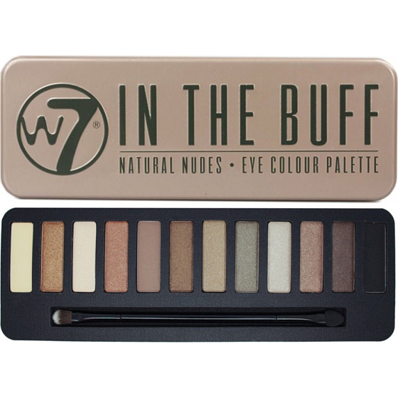 W7 In The Buff Eye Colour Palette paletka 12 očních stínů