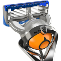Gillette Fusion ProGlide Flexball Power Silver holicí strojek + náhradní hlavice 1 kus + baterie 1 kus, pro muže