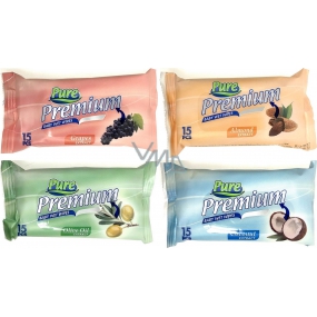 Pure Premium nawilżone chusteczki dla dzieci 15 sztuk
