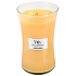 WoodWick Seaside Mimosa - Mimóza na pobřeží vonná svíčka s dřevěným knotem a víčkem sklo velká 609,5 g