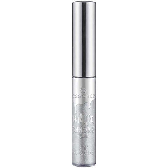 Essence Melted Chrome tekuté oční linky 02 Steel My Heart 3 ml