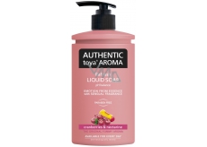 Authentic Toya Aroma Żurawina & Nektarynka płynne mydło dozownik 400 ml