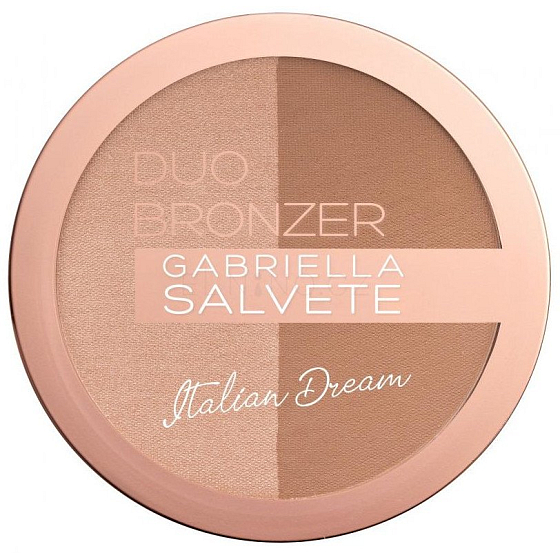Gabriella Salvete Italian Dream Duo Bronze bronzující a rozjasňující pudr 9 g