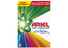 Ariel Fast Dissolving Color BOX prací prášek na barevné prádlo 100 dávek 5,5 kg