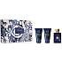 Versace Dylan Blue Pour Homme woda toaletna 50 ml + balsam po goleniu 50 ml + żel pod prysznic 50 ml, zestaw prezentowy dla mężczyzn