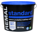 REMAL Standard wysoko przepuszczalna farba na ścianę, 22+3 kg