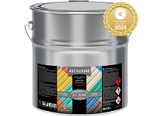 Hostagrund Prim 3w1 S2177 podstawowa i wierzchnia farba na metal, 0840 czerwonobrązowa, 9 l