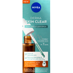Nivea Sérum Derma Skin Clear Rebalance & Clear 30ml Nivea Sérum Derma Skin Clear Rebalance & Clear 30ml