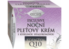 BIO BIONE EXCLUSIVE nocny krem do twarzy z kwasem hialuronowym Q10, 51 ml