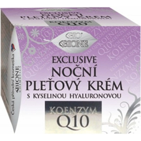 BIO BIONE EXCLUSIVE nocny krem do twarzy z kwasem hialuronowym Q10, 51 ml BIO BIONE EXCLUSIVE nocny krem do twarzy z kwasem hialuronowym Q10, 51 ml