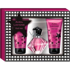 Avril Lavigne Black Star parfémovaná voda 15 ml + sprchový gel 50 ml + tělové mléko 50 ml, dárková sada Avril Lavigne Black Star parfémovaná voda 15 ml + sprchový gel 50 ml + tělové mléko 50 ml, dárková sada
