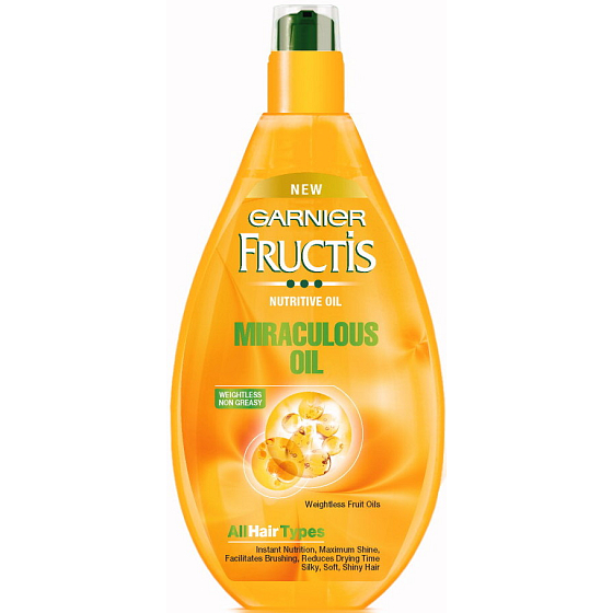 Garnier Fructis Oil Repair 3 Miraculous Oil bezoplachová péče pro všechny typy vlasů sprej 150 ml