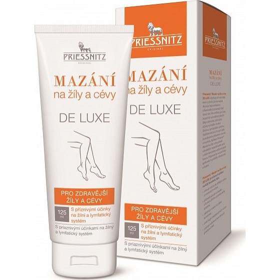 Priessnitz Mazání na žíly a cévy Antivarixy 125 ml