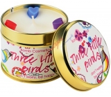 Bomb Cosmetics Trzy ptaszki - Three Little Birds Wonna naturalna, ręcznie wykonana świeca w puszce pali się aż 35 godzin