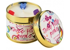 Bomb Cosmetics Trzy ptaszki - Three Little Birds Wonna naturalna, ręcznie wykonana świeca w puszce pali się aż 35 godzin