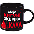 Nekupto Dárky s humorem hrnek s nápisem Moje krevní skupina je káva 350 ml