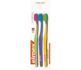 Elmex Swiss Made Ultra Soft ultra miękki szczoteczka do zębów 3 sztuki