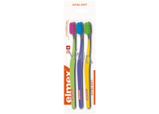 Elmex Swiss Made Ultra Soft ultra miękki szczoteczka do zębów 3 sztuki