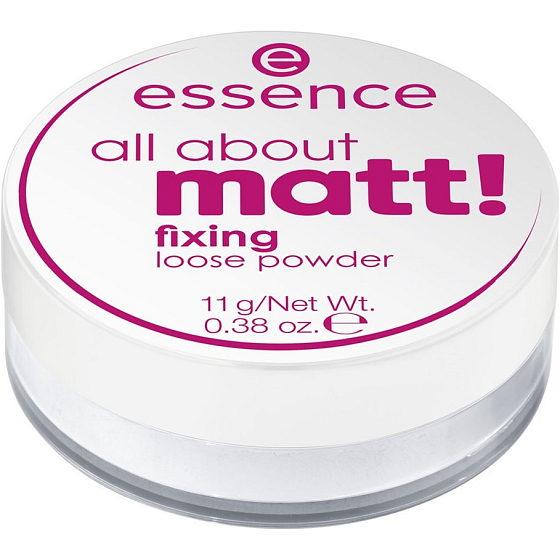 Essence All About Matt! Fixing Loose Powder sypký pudr 11 g