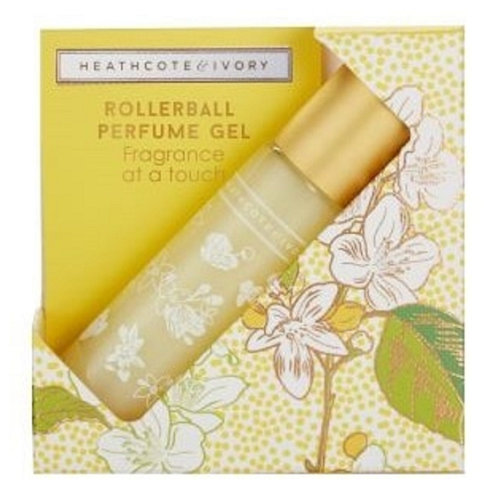 Heathcote & Ivory Neroli & Lime Leaves parfémovaný roll-on pro ženy 10 ml
