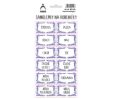 Arch Samolepky na kořenky Lawenda - Šośowica 11 x 23,5 cm 0414 SK