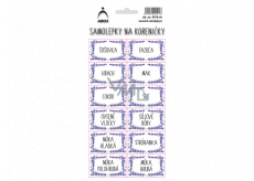 Arch Samolepky na kořenky Lawenda - Šośowica 11 x 23,5 cm 0414 SK