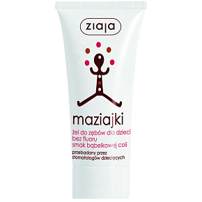 Ziaja Żel do zębów Kids Cola bąbelkowa 50ml  4386