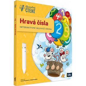 Albi Magiczna czytanka interaktywna Książka do zabawy Liczby, wiek 3+
