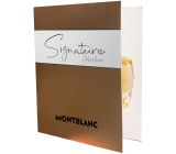 Montblanc Signature Absolue parfémovaná voda pro ženy 2 ml s rozprašovačem, odstřik