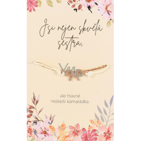 Albi Dárkový náramek Siostra jest najlepszą przyjaciółką 1 sztuka