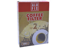 Alufix Coffee Filter filtry do kawy 2 rozmiary 100 sztuk