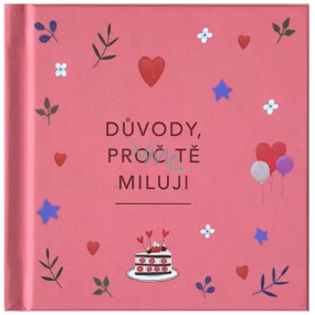 Albi Minikniha Powody, dla których cię kocham 10,4 x 10,4 cm 56 stron Albi Minikniha Powody, dla których cię kocham 10,4 x 10,4 cm 56 stron