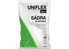 Uniflex gips biały plastyczny, 1 kg