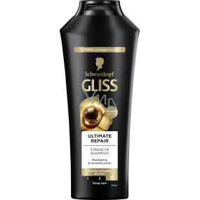 Gliss Ultimate Repair posilující šampon pro velmi poškozené vlasy, 400 ml