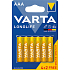 Varta Longlife baterie AAA alkaliczne, 6 szt.