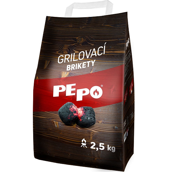 Pe-Po grilovací brikety 2,5 kg