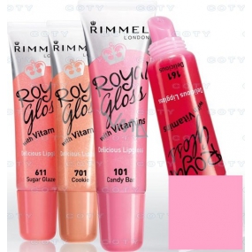 Rimmel London lesk na rty Royal Gloss 121 chrání, hydratuje a pečuje o rty