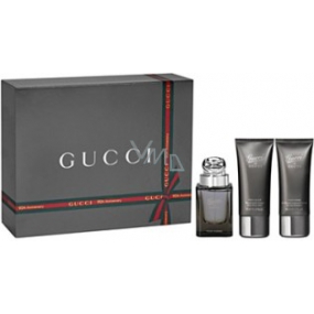 Gucci by Gucci pour Homme toaletní voda 50 ml + balzám po holení 50 ml + sprchový gel 50 ml, dárková sada