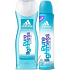 Adidas Pure Lightness sprchový gel 250 ml + deodorant sprej pro ženy 150 ml, kosmetická sada