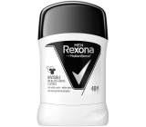 Rexona Men Invisible Na Czarnych i Białych Ubraniach antyperspirant w sztyfcie dla mężczyzn 50 ml