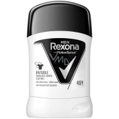Rexona Men Invisible Na Czarnych i Białych Ubraniach antyperspirant w sztyfcie dla mężczyzn 50 ml