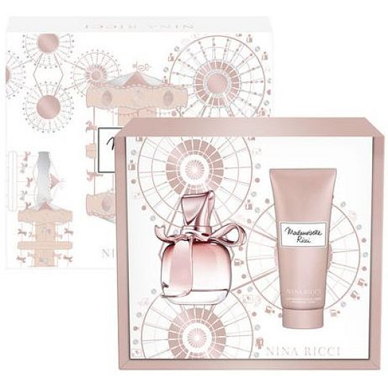 Nina Ricci Mademoiselle Ricci parfémovaná voda 50 ml + tělové mléko pro ženy 100 ml, dárková sada