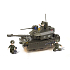 EP Line Sluban Vojáci tank M1A2 Abrams stavebnices figurkami 219 dílků, doporučený věk 6+