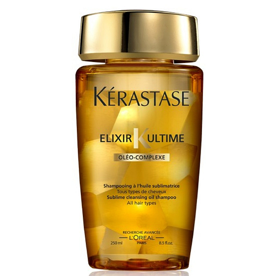 Kérastase Elixir Ultime Bain Oléo Sublime Cleasing Luxusní šampon pro bohatou péči 250 ml