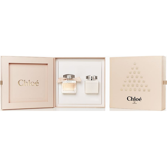 Chloé Chloé parfémovaná voda pro ženy 50 ml + tělové mléko 100 ml, dárková sada