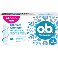 O.B. ProComfort Mini tampony, 16 ks