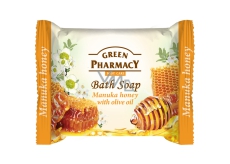 Green Pharmacy Manuka i Miód oraz Oliwa z oliwek mydło toaletowe 100 g
