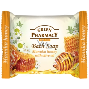 Green Pharmacy Manuka i Miód oraz Oliwa z oliwek mydło toaletowe 100 g